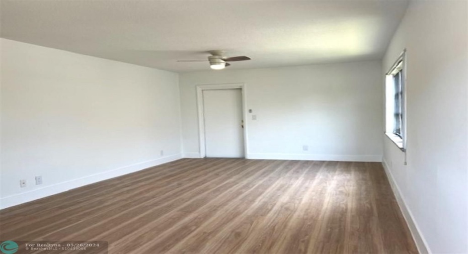 Corner Living Room looking towards Front door