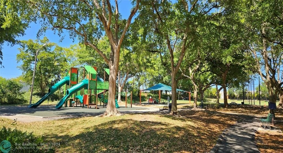 Children's Park just outside your backdoor
