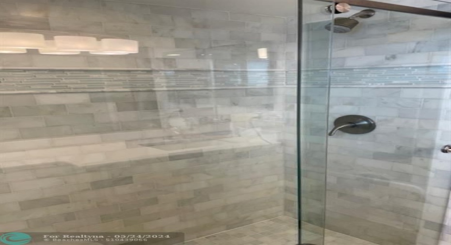 renovated Shower