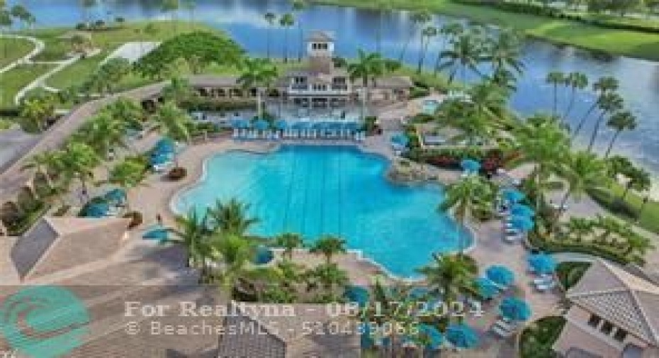 Our resort sized pool is heated and lots of fun, It has 4 lap lanes for swimmers and tons of swimming space for everyone