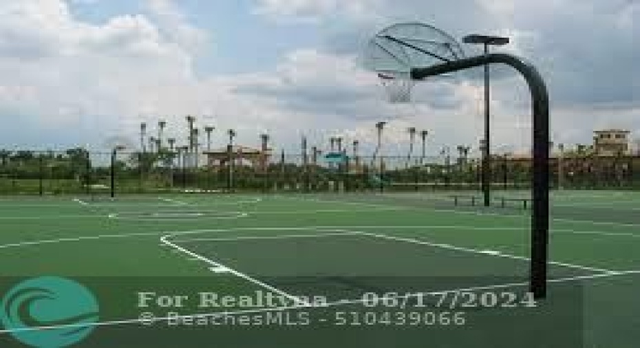 We have 2 locations for Basketball courts in the community, Residents meet randomly and start a group basketball team every Sunday Morning