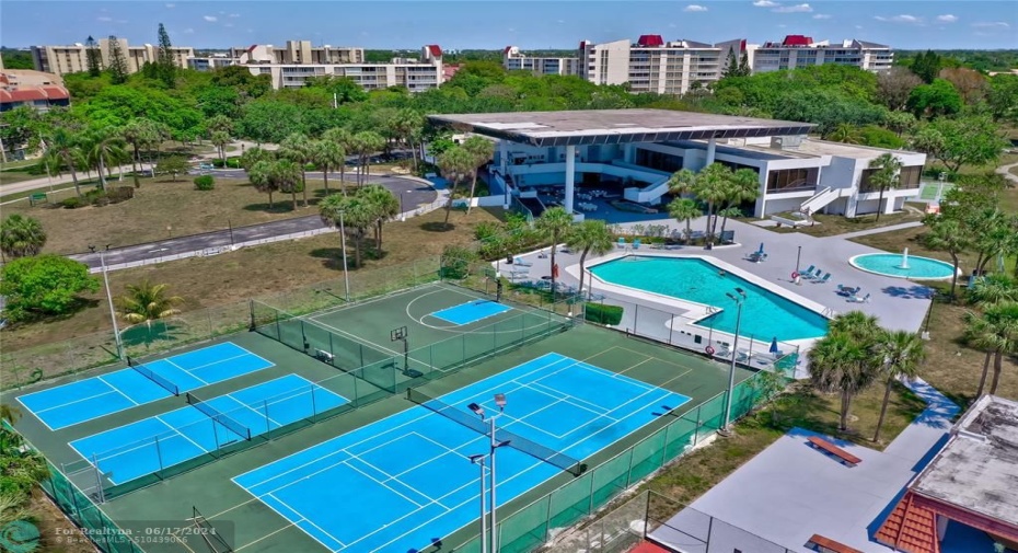 Environ Cultural Center Featuring Tennis Court, Pickleball Courts, Basketball Court & Huge Pool