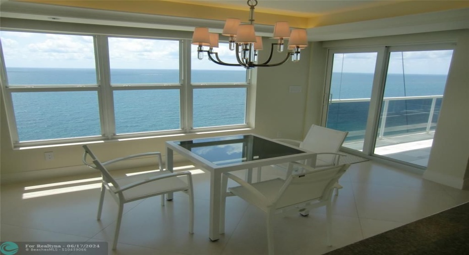 Dining Room w/ Ocean View