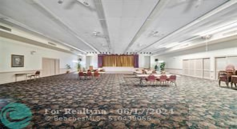 Rent out the large party room