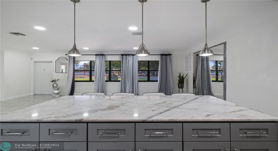 Luxurious Marble Counter Top