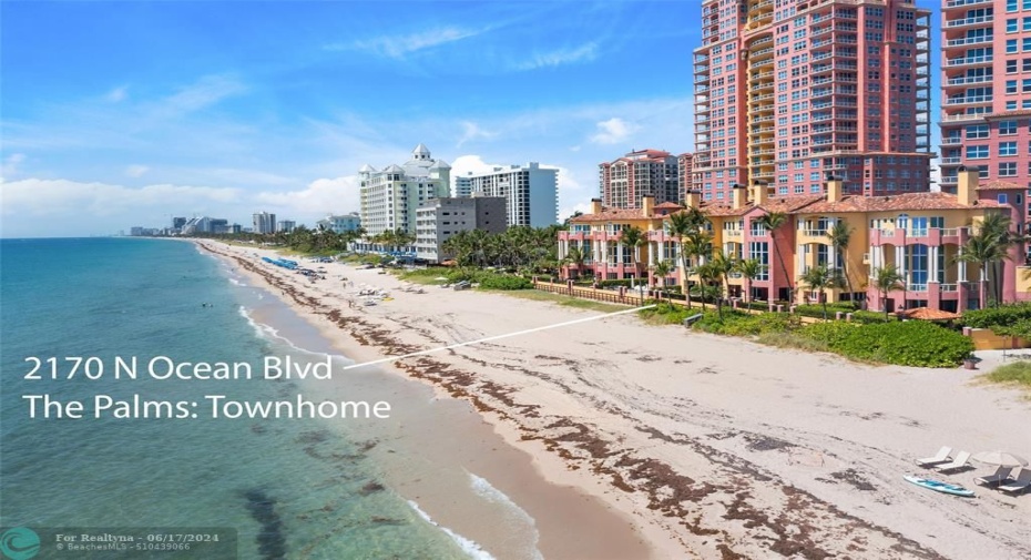 Direct Gated Ocean Townhome of 7 Units
