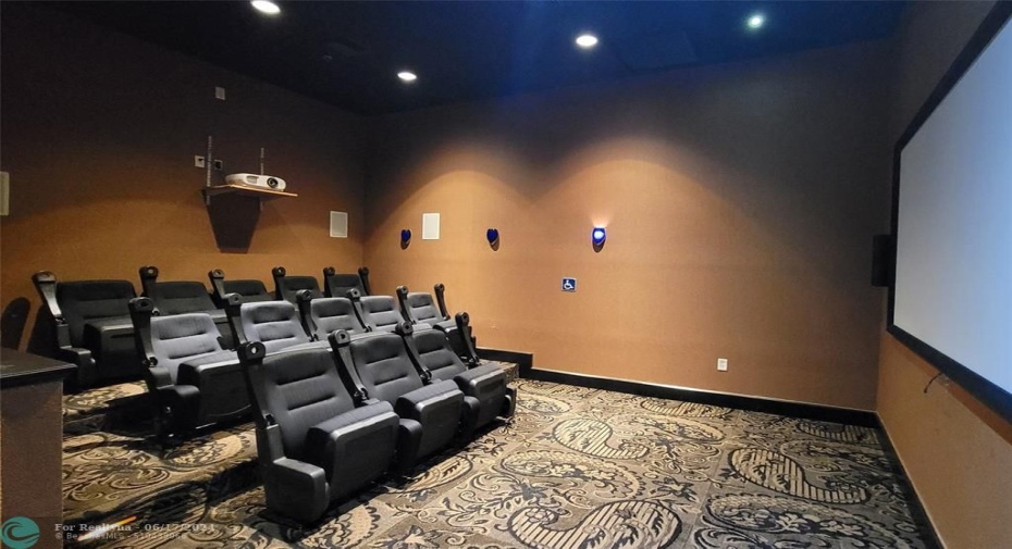 Movie Theater Screening Room