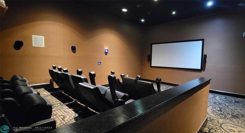 Movie Theater Screening Room