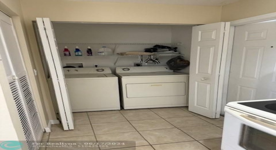 Guest house washer/dryer