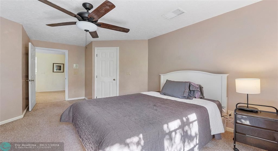 3rd guest room offers large closet, upstairs