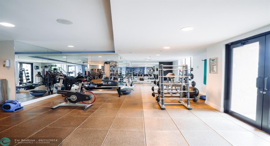 Fitness Center at The Waverly