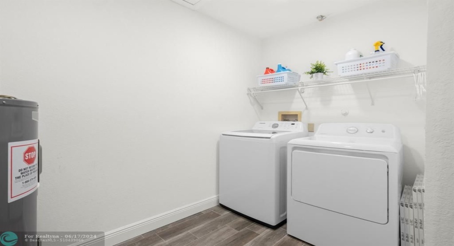 Inside Laundry Room