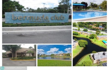 Bermuda Club located in Central Tamarac Close to shopping Restaurants  and 7 miles to Beach