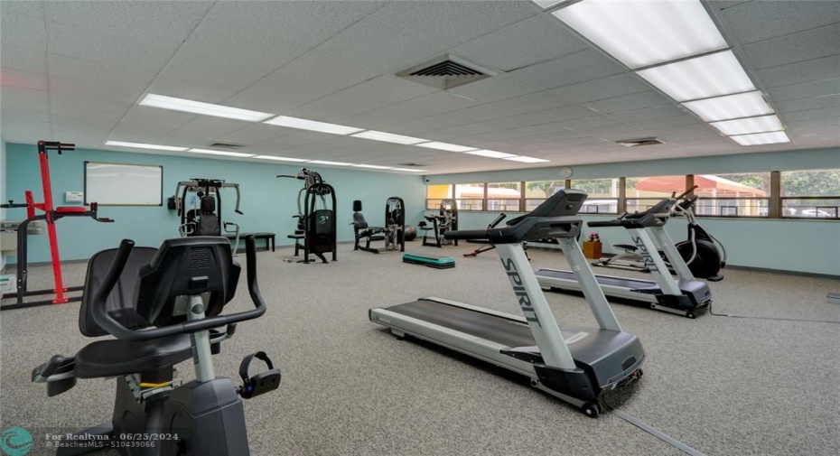 Newer Equipment in Fitness Center