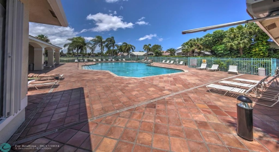 Beautiful resort-style pool.