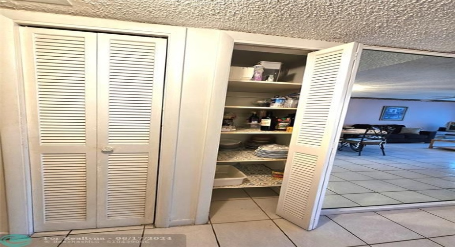 LOTS OF EXTRA STORAGE CLOSETS THROUGHOUT