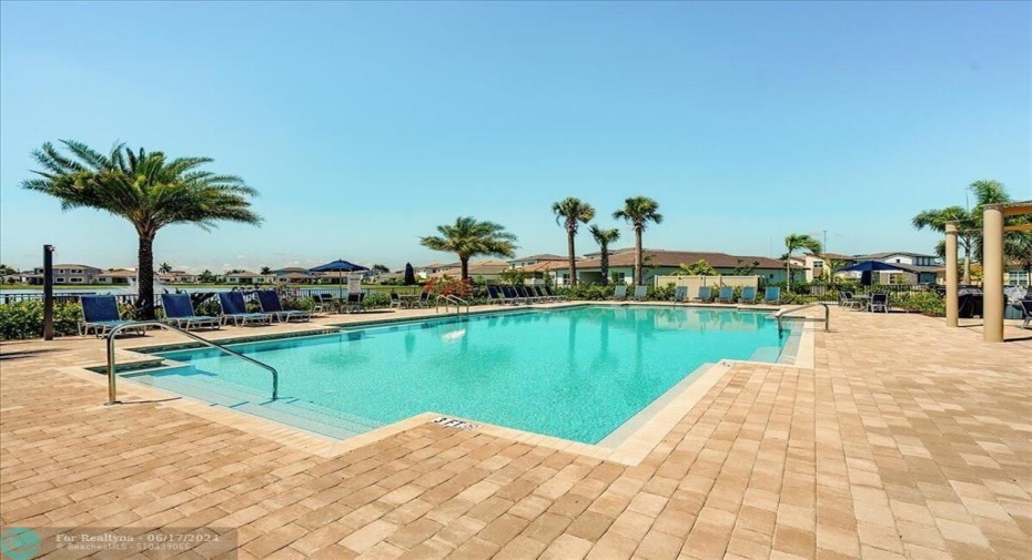 Enjoy the pool year round which is heated in the winter months.