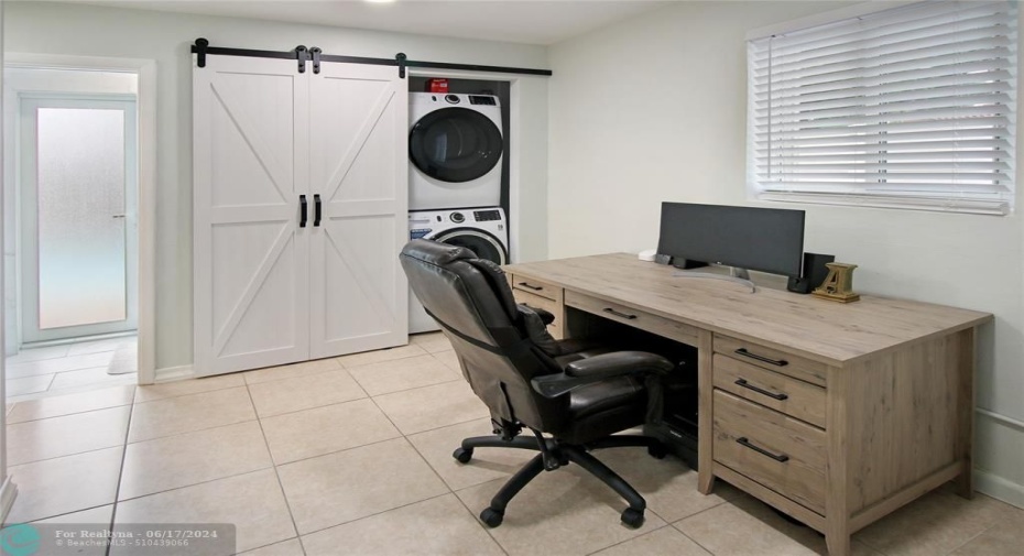 Office/Laundry Room