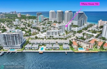 Tiffany House 702 has views of the intracoastal & is one block from the beach!