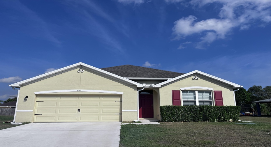 849 SW Butterfly Terrace, Port Saint Lucie, Florida 34953, 4 Bedrooms Bedrooms, ,2 BathroomsBathrooms,Residential Lease,For Rent,Butterfly,1,RX-10870601