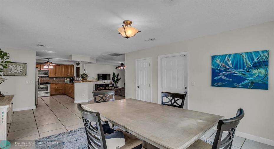 Great patio and pool area in Deerfield Beach home