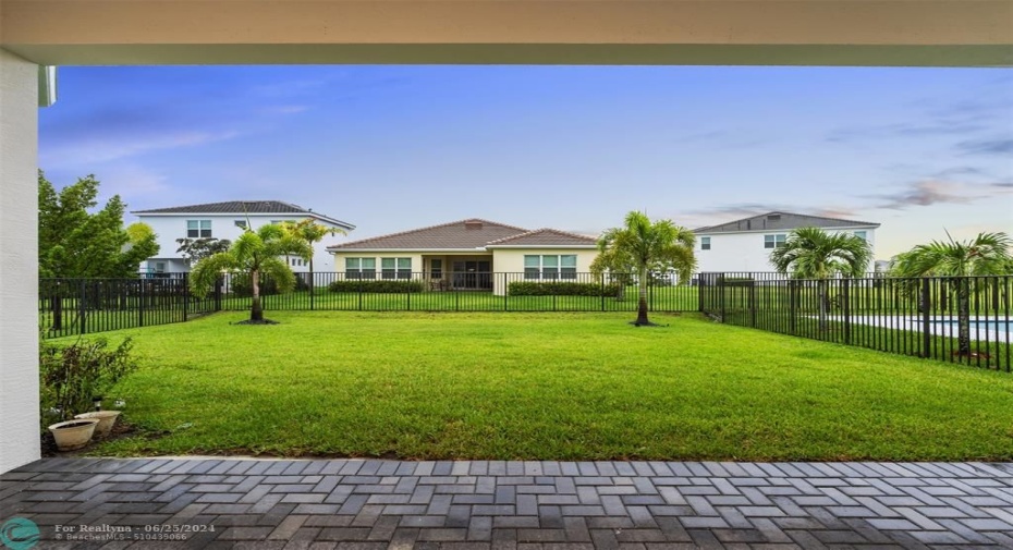 Fenced Yard with Room For Pool