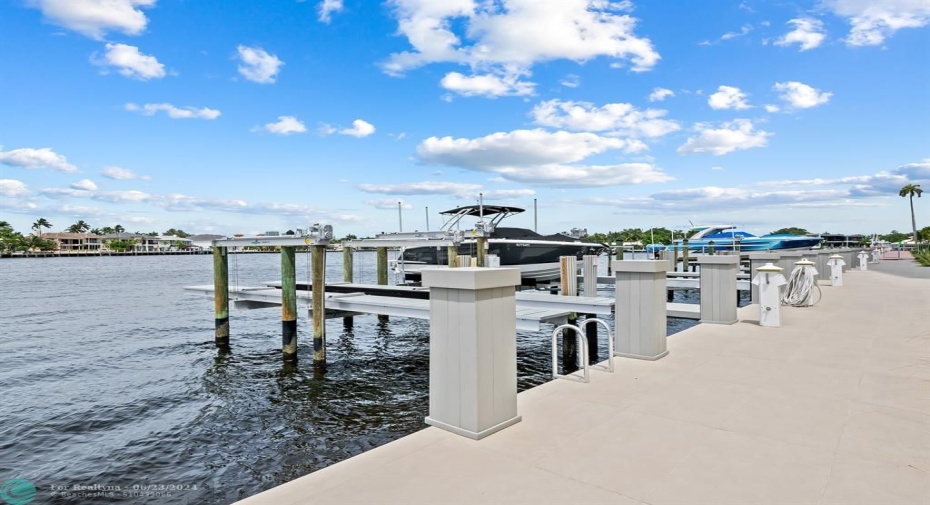 PRIVATE DEEDED DOCK ~ Largest in complex!