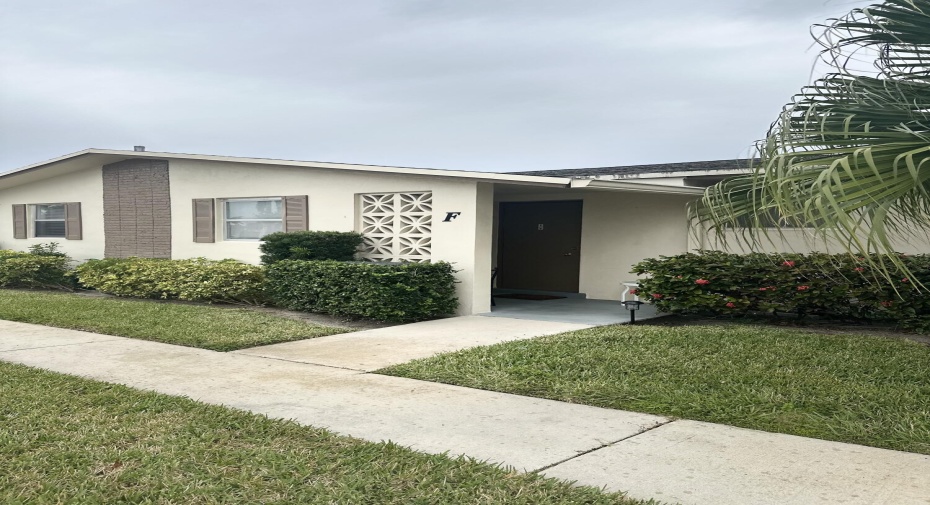 2572 Emory Drive Unit F, West Palm Beach, Florida 33415, 1 Bedroom Bedrooms, ,1 BathroomBathrooms,Condominium,For Sale,Emory,1,RX-10956822