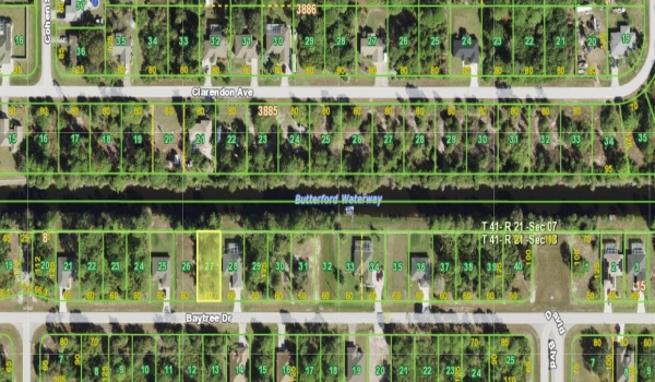 154 Baytree Drive, Port Charlotte, Florida 33981, ,C,For Sale,Baytree,RX-10979076