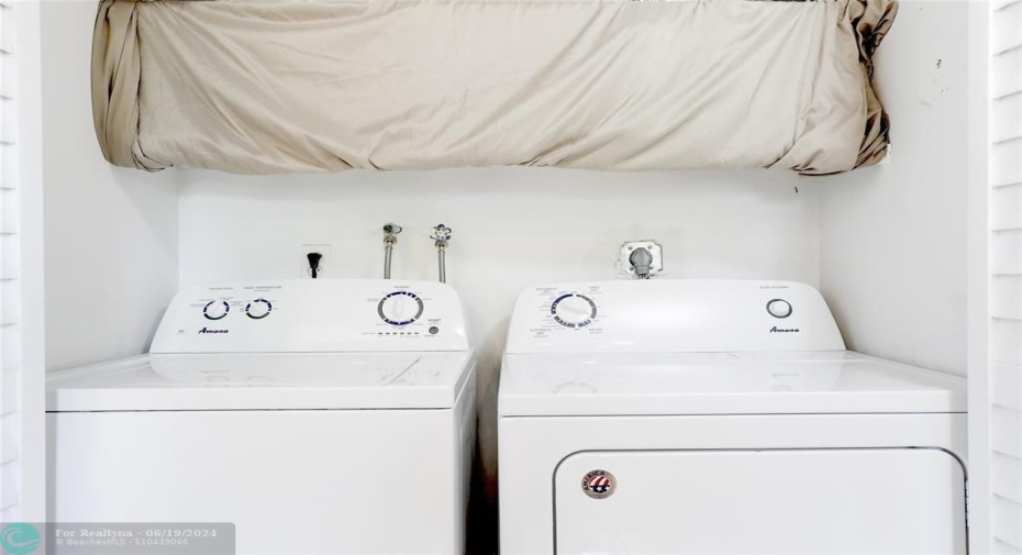 Laundry in the unit
