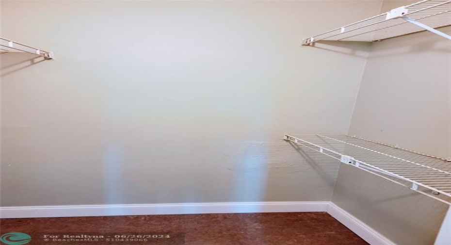 Walk-in Closet!