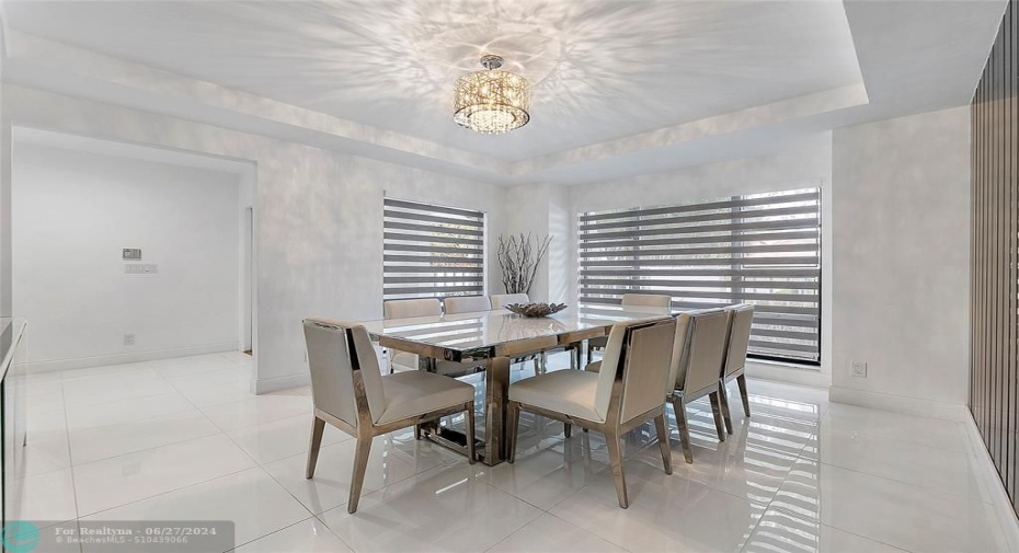 Imagine the dinner parties you can have in the gorgeous formal dining room