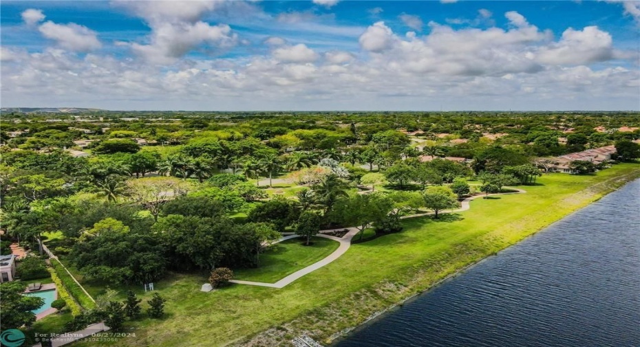 Deer Creek River Park adjacent to the Hillsboro River