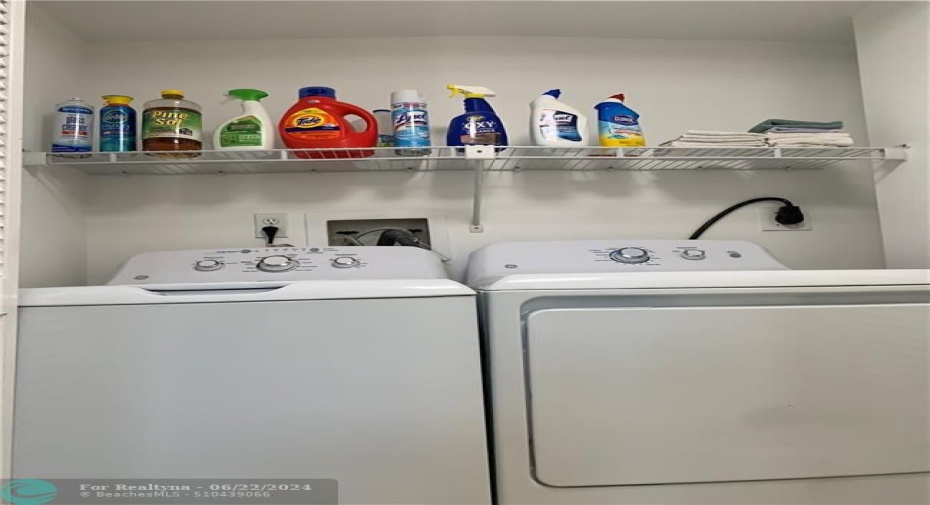 Side by side laundry