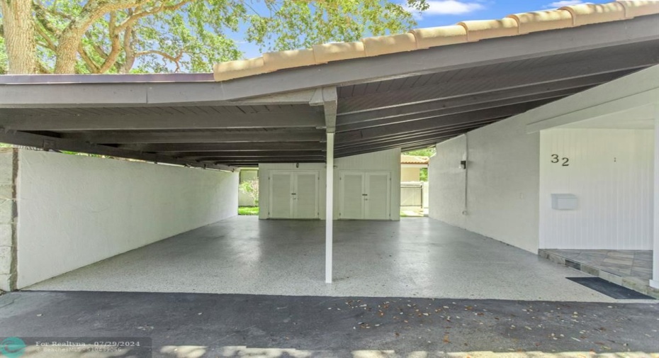 Double Carport Parking