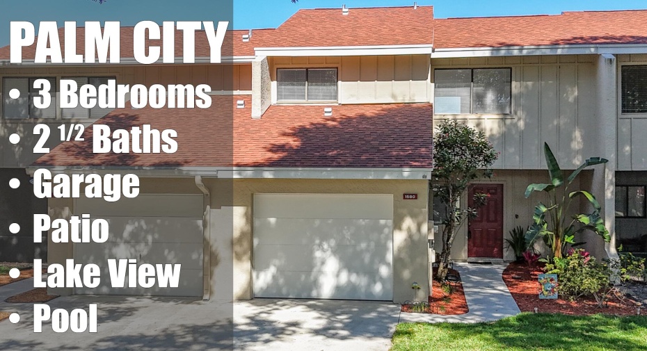 1580 SW Crossing Circle, Palm City, Florida 34990, 3 Bedrooms Bedrooms, ,2 BathroomsBathrooms,Townhouse,For Sale,Crossing,RX-10986930