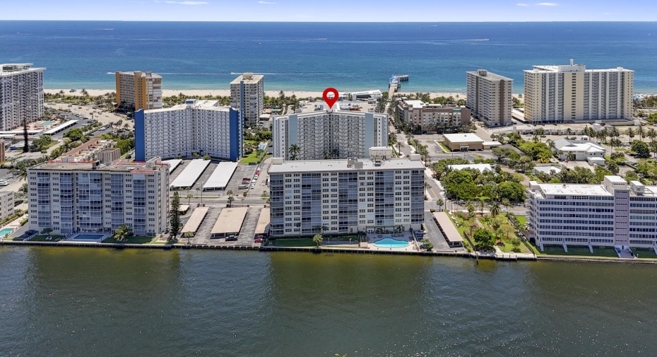 201 N Ocean Boulevard Unit 1002, Pompano Beach, Florida 33062, 1 Bedroom Bedrooms, ,1 BathroomBathrooms,Condominium,For Sale,Ocean,10,RX-10988704