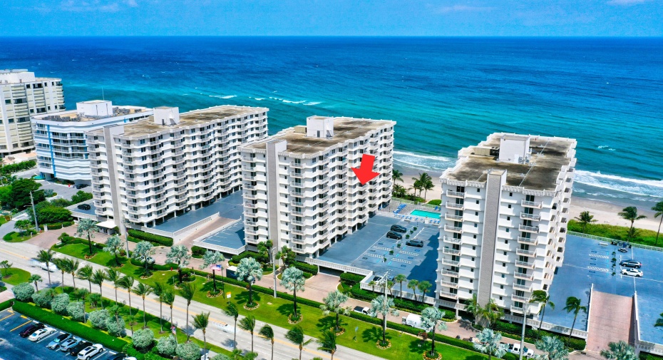 3221 S Ocean Boulevard Unit 505, Highland Beach, Florida 33487, 2 Bedrooms Bedrooms, ,2 BathroomsBathrooms,Residential Lease,For Rent,Ocean,5,RX-10993564