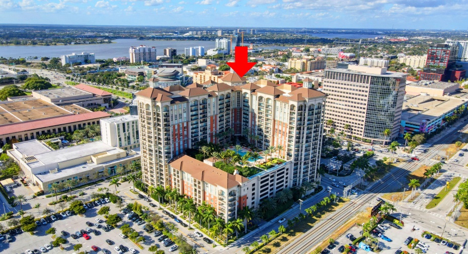 550 Okeechobee Boulevard Unit 1619, West Palm Beach, Florida 33401, 2 Bedrooms Bedrooms, ,2 BathroomsBathrooms,Condominium,For Sale,Okeechobee,16,RX-10996699