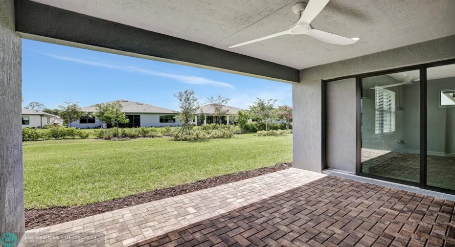 Covered patio off Great Room