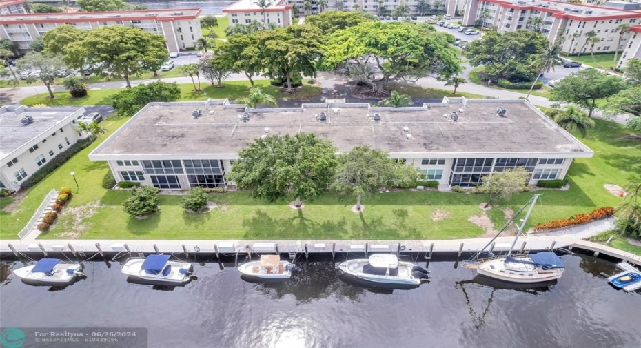 2 Bedroom / 2 bathroom located on the water in the desirable Garden Condos of Palm Aire at Coral Key