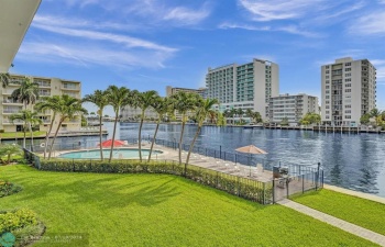 Waterside is located on a Point Lot Directly on the Intracoastal