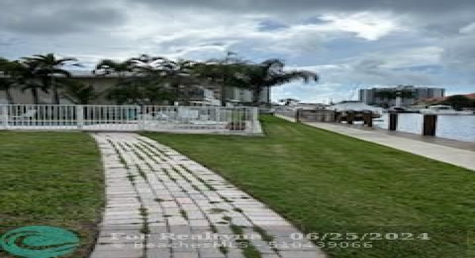 Patio and Dock view