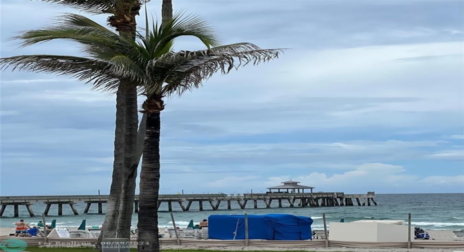 DEERFIELD BEACH PIER.  2 BLOCKS FROM UNIT.