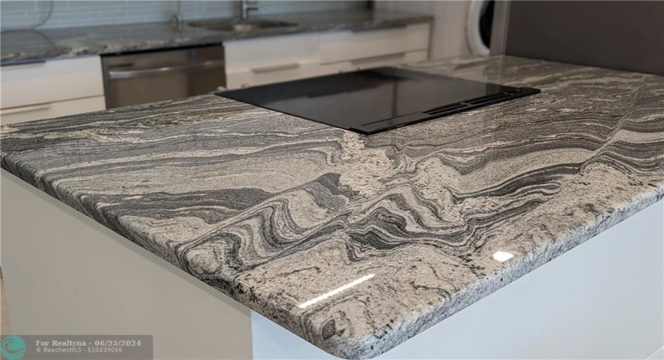 Kitchen Island Granite Countertop