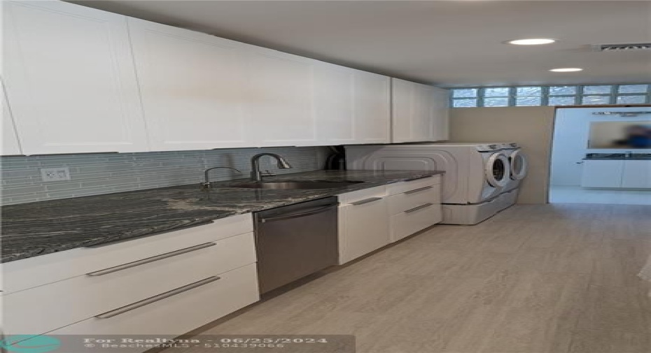 Kitchen with Granite Countertop