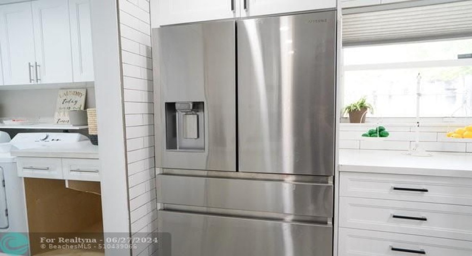 Beautiful stainless steel appliances