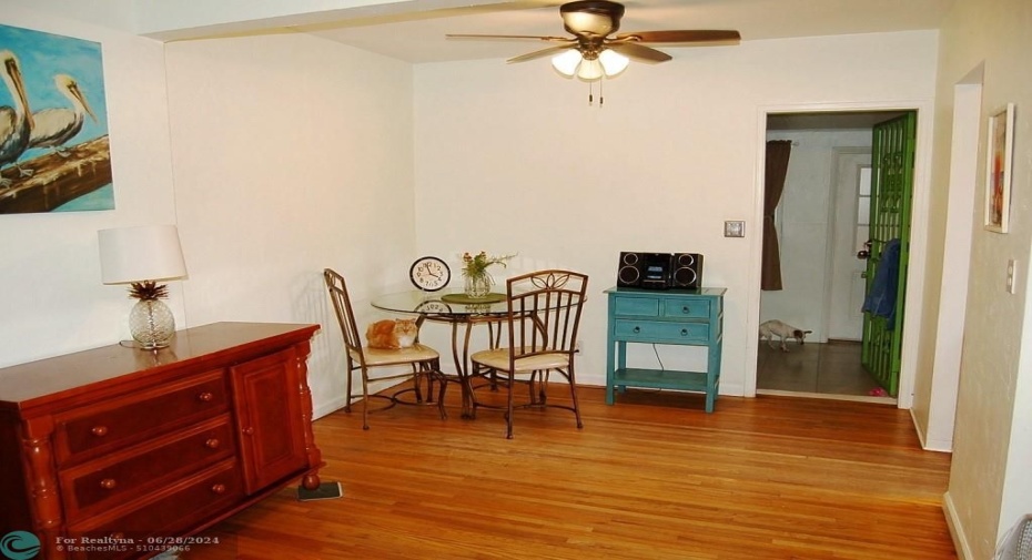 Dining area