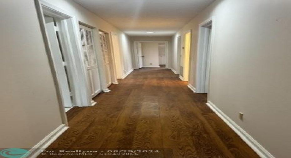 Hallway to Bedrooms 1, 2, & 3