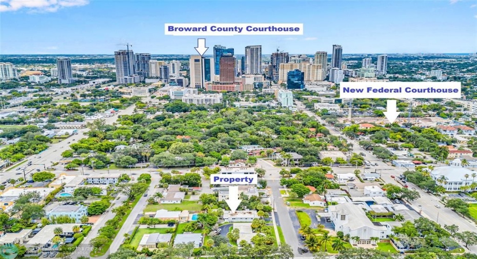 Proximity to Broward County Courthouse AND the New Federal Courthouse currently being built.